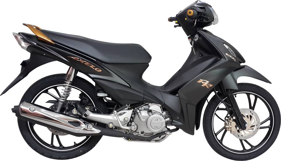 Suzuki ra mắt Axelo bản màu đen mờ